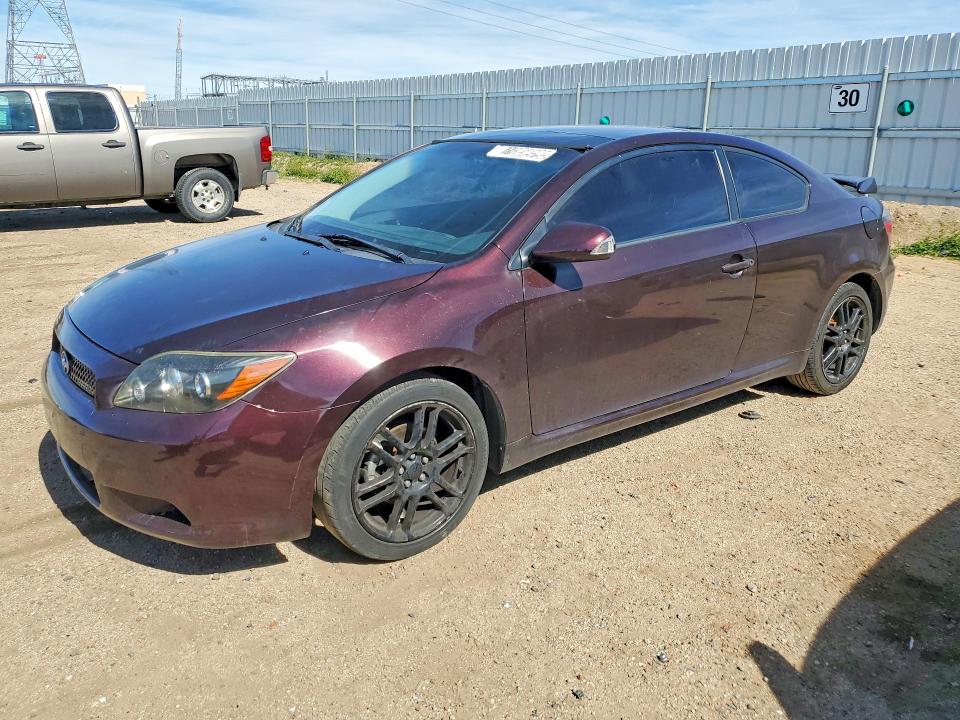 2008 Toyota Scion VIN JTKDE167280233024 COPART salvage auction — FRONT END, Ca - Salvage Certificate, sold $450 on 2026-07-06 (photo 1)