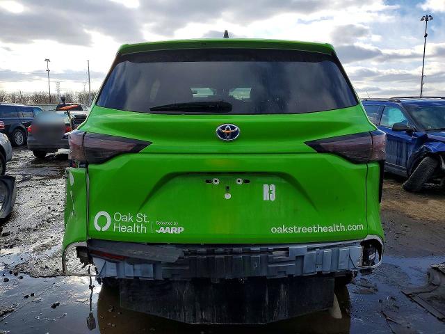 2024 Toyota Sienna VIN 5TDKSKFC0RS128779 COPART salvage auction — REAR END, MO - SALVAGE CERTIFICATE OF TITLE, sold $3,200 on 2026-07-31 (photo 6)