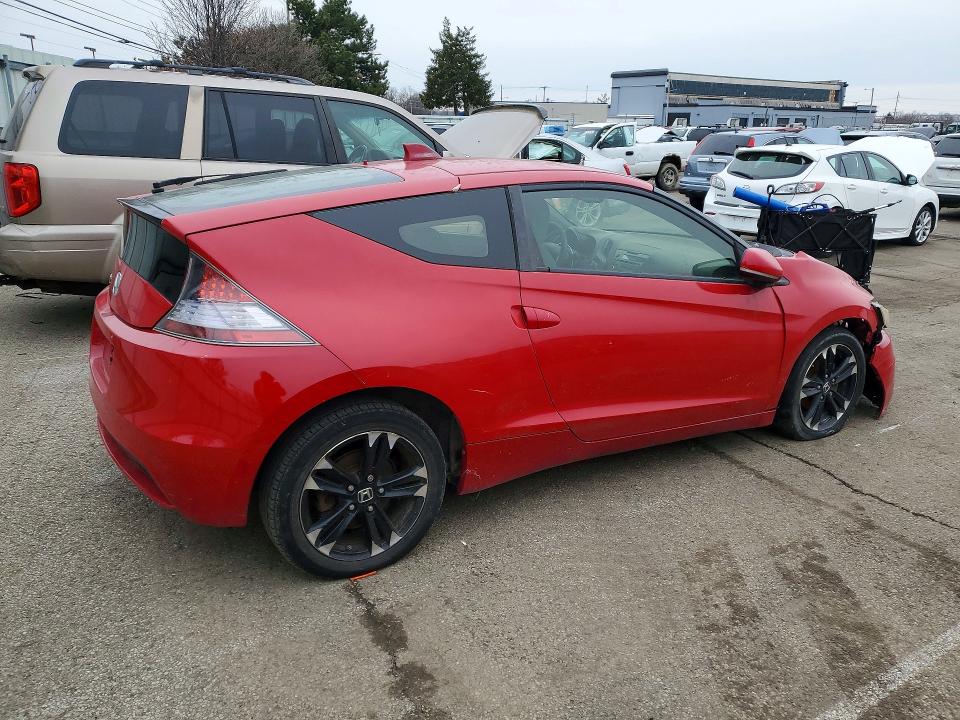 2014 Honda Cr-z VIN JHMZF1D4XES001921 COPART salvage auction — FRONT END, Oh - Certificate Of Title, sold $1,000 on 2026-07-31 (photo 3)