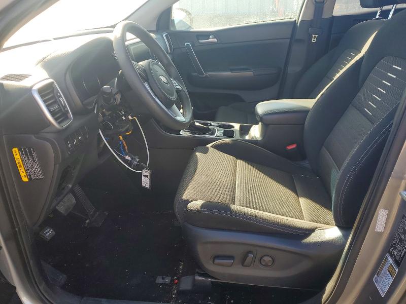 2021 Kia Sportage VIN KNDPM3AC7M7856048 COPART salvage auction — FRONT END, Mo - Salvage Certificate Of Title, sold $100 on 2026-07-28 (photo 7)