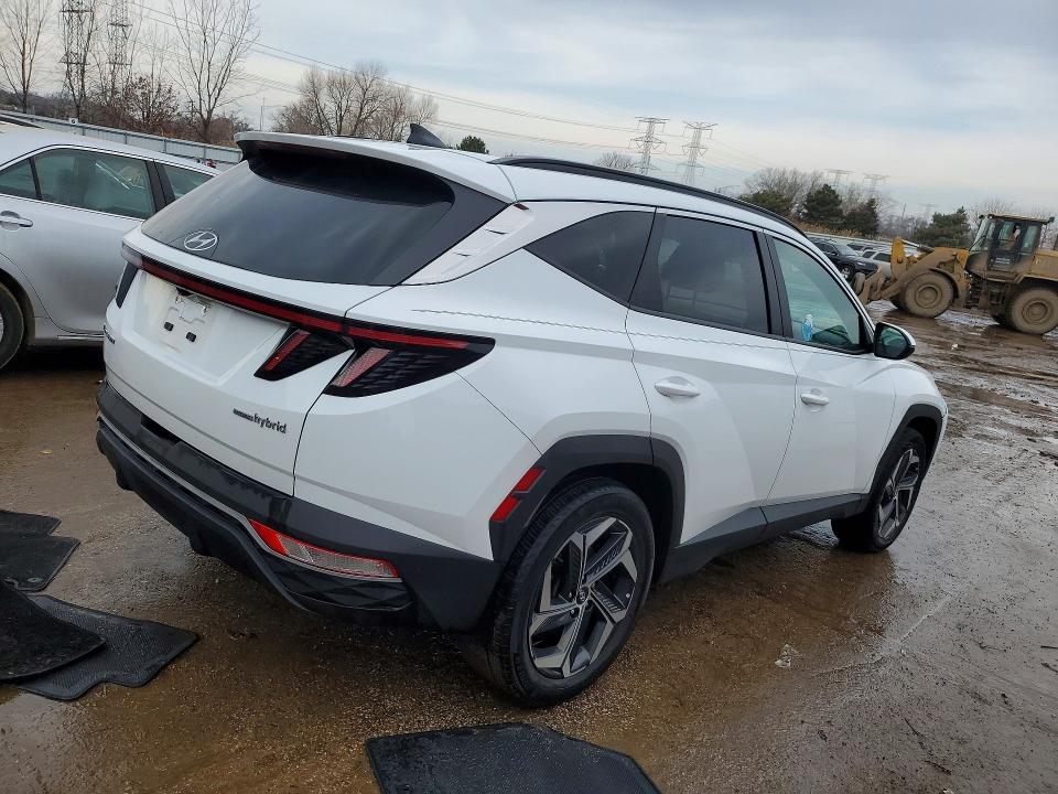 2023 Hyundai Tucson VIN KM8JFCA18PU096034 COPART salvage auction — FRONT END, Il - Salvage Certificate, sold $9,700 on 2026-07-09 (photo 3)