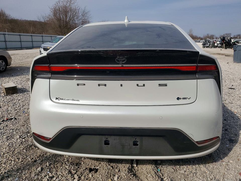 2024 Toyota Prius VIN JTDACAAU2R3043012 COPART salvage auction — HAIL, Ar - Cert Of Title-Salvage, sold $50 on 2026-07-01 (photo 6)