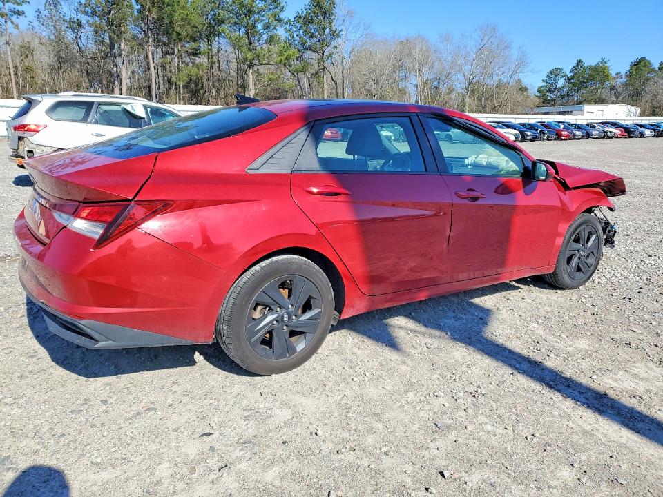 2023 Hyundai Elantra VIN KMHLM4AG4PU454819 COPART salvage auction — FRONT END, Va - Cert Of Title - Salvage, sold $1,400 on 2026-07-14 (photo 3)