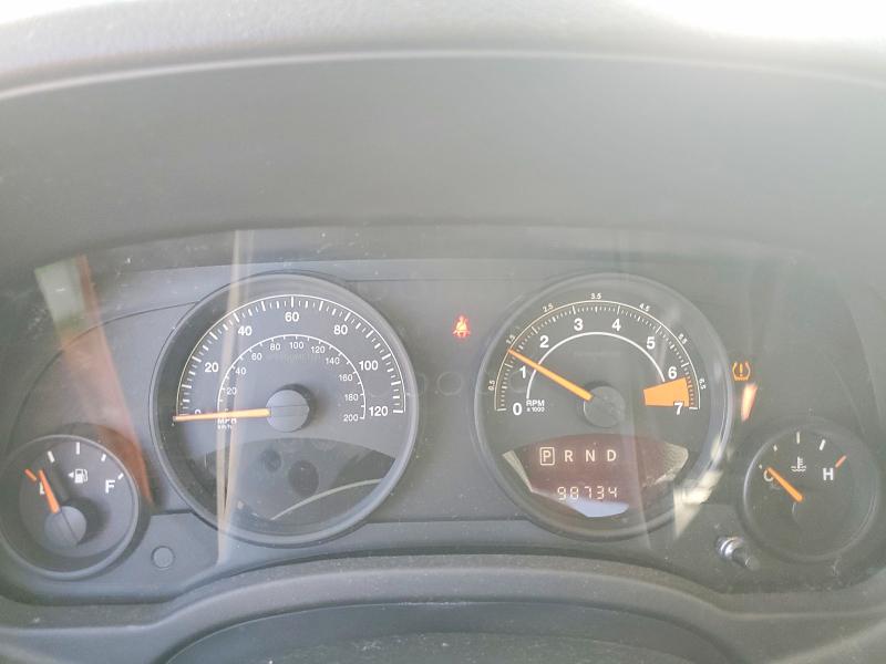 2016 Jeep Compass VIN 1C4NJCBA5GD569097 COPART salvage auction — FRONT END, Ca - Salvage Certificate, sold $1,700 on 2026-07-02 (photo 9)