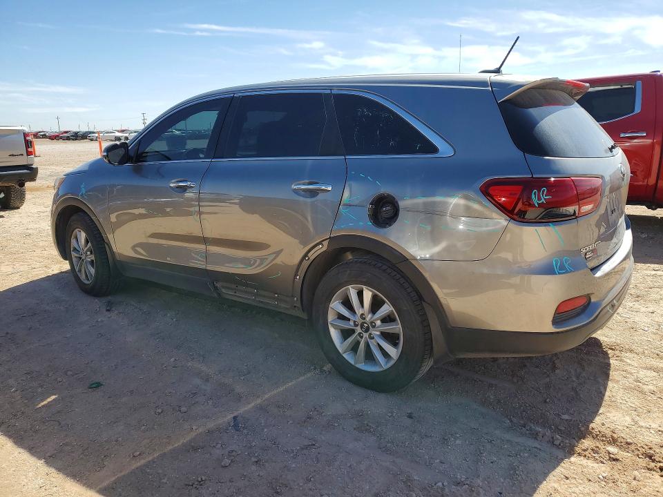 2019 Kia Sorento VIN 5XYPG4A36KG508996 COPART salvage auction — MINOR DENT/SCRATCHES, Tx - Salvage Vehicle Title, sold $1,650 on 2026-07-08 (photo 2)