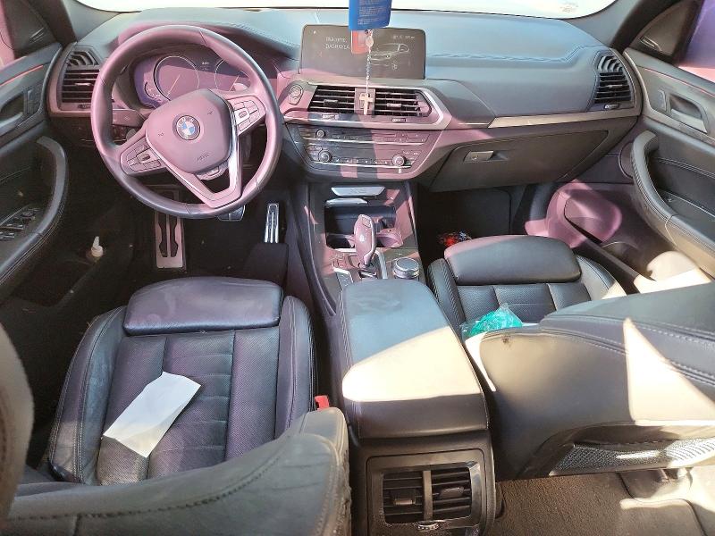 2018 BMW X3 VIN 5UXTR9C51JLC75764 COPART salvage auction — Burn Interior, Tx - Salvage Vehicle Title, sold $7,800 on 2026-07-21 (photo 8)