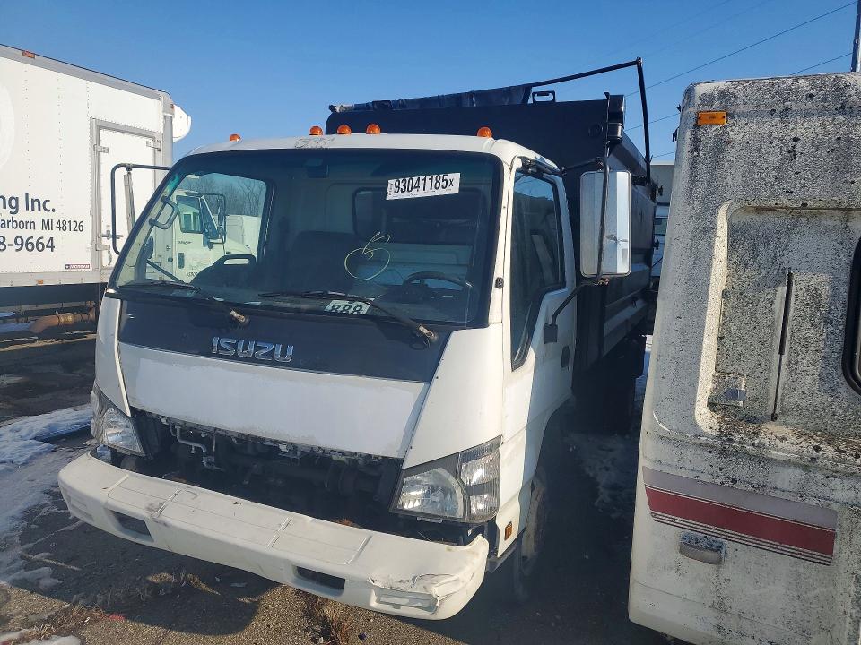 2007 Isuzu Npr VIN 4KLC4B1U47J805356 COPART salvage auction — FRONT END, Il - Cert Of Title-Corrected, sold $40 on 2026-07-29 (photo 1)