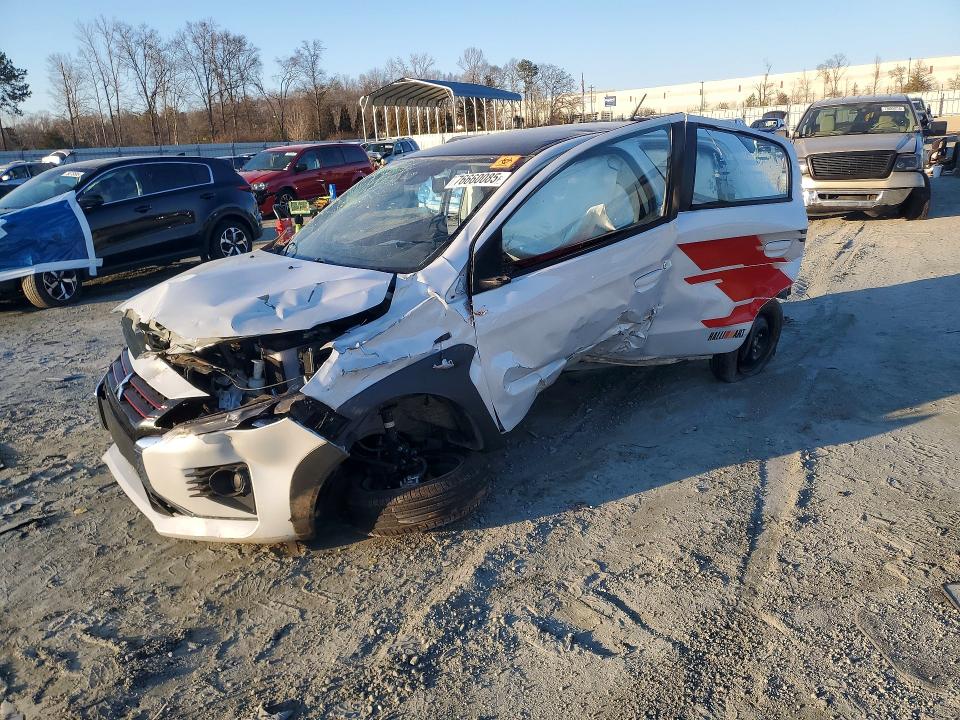 2023 Mitsubishi Mirage VIN ML32AWHJ3PH004922 COPART salvage auction — SIDE, Sc - Cert Of Title-Salvage, sold $525 on 2026-07-06 (photo 1)