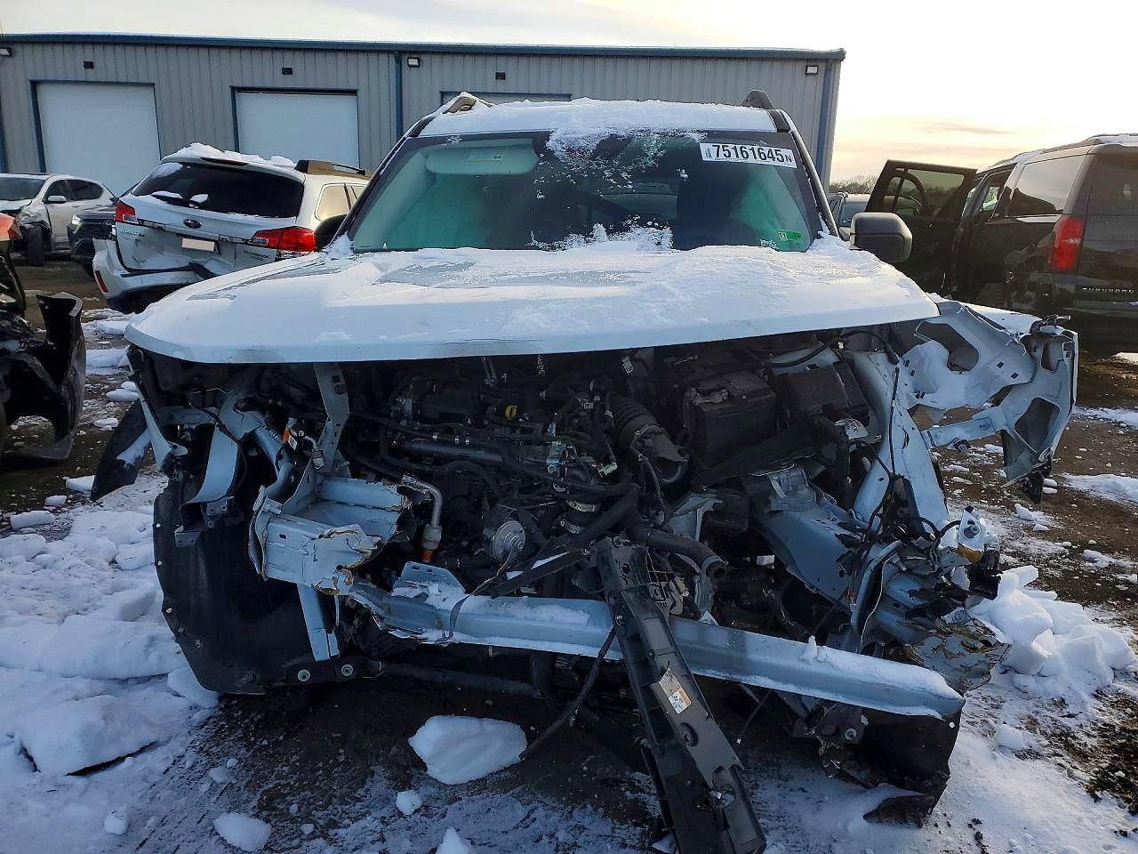 2024 Ford Bronco Sport VIN 3FMCR9B65RRF07459 COPART salvage auction — Front End, MD - CERT OF SALVAGE > 75% DAMAGE, sold $2,600 on 2026-07-02 (photo 5)