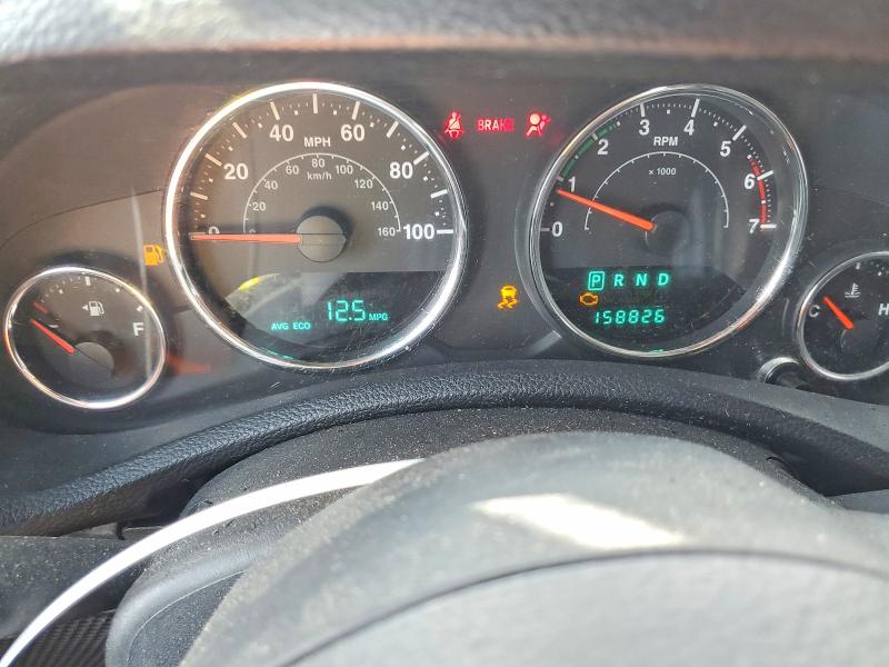 2011 Jeep Wrangler unlimited VIN 1J4BA6H18BL514339 COPART salvage auction — FRONT END, TX - SALVAGE VEHICLE TITLE, sold $2,200 on 2026-07-02 (photo 9)