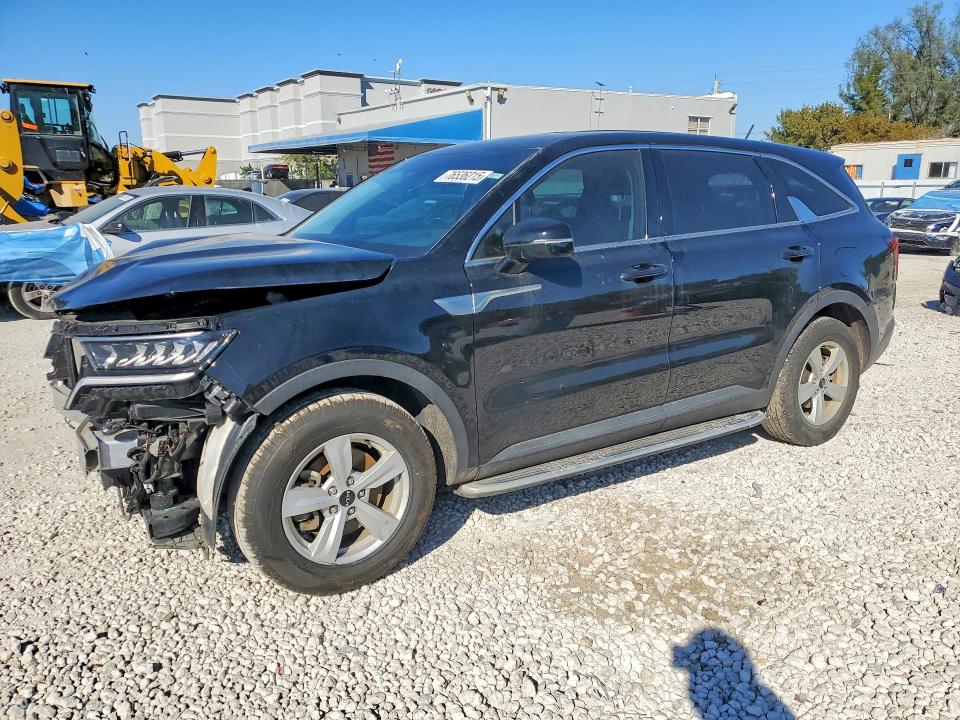2023 Kia Sorento VIN 5XYRG4LC4PG198800 COPART salvage auction — FRONT END, Fl - Cert Of Title Slvg Rebuildable, sold $5,200 on 2026-07-14 (photo 1)