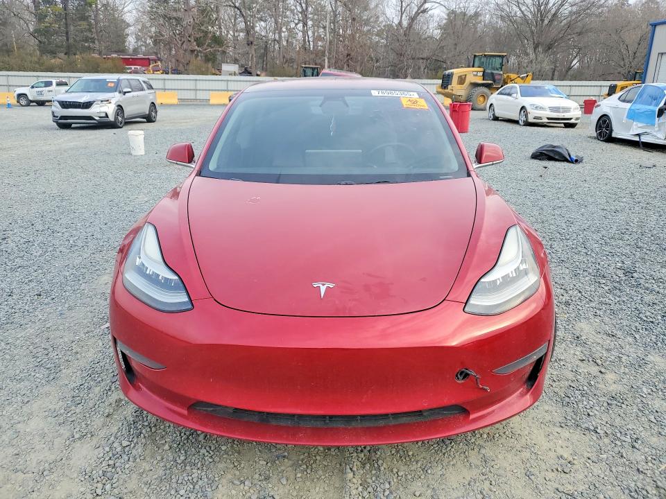 2018 Tesla Model 3 VIN 5YJ3E1EA3JF058533 COPART salvage auction — REAR END, Nc - Salvage Certificate Of Title, sold $4,050 on 2026-07-02 (photo 5)