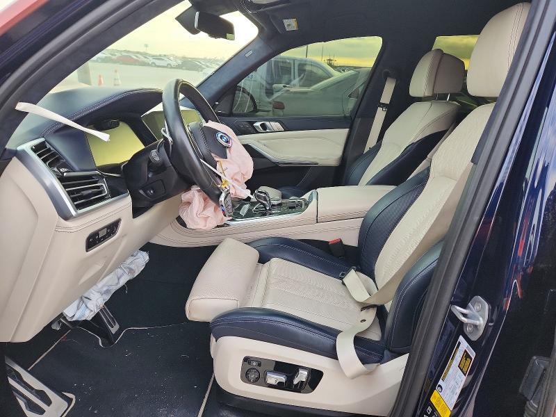 2020 BMW X7 VIN 5UXCW2C0XL0E74708 COPART salvage auction — Front End, OK - CERT OF TITLE-REPOSSESSION, sold $13,400 on 2026-07-09 (photo 7)