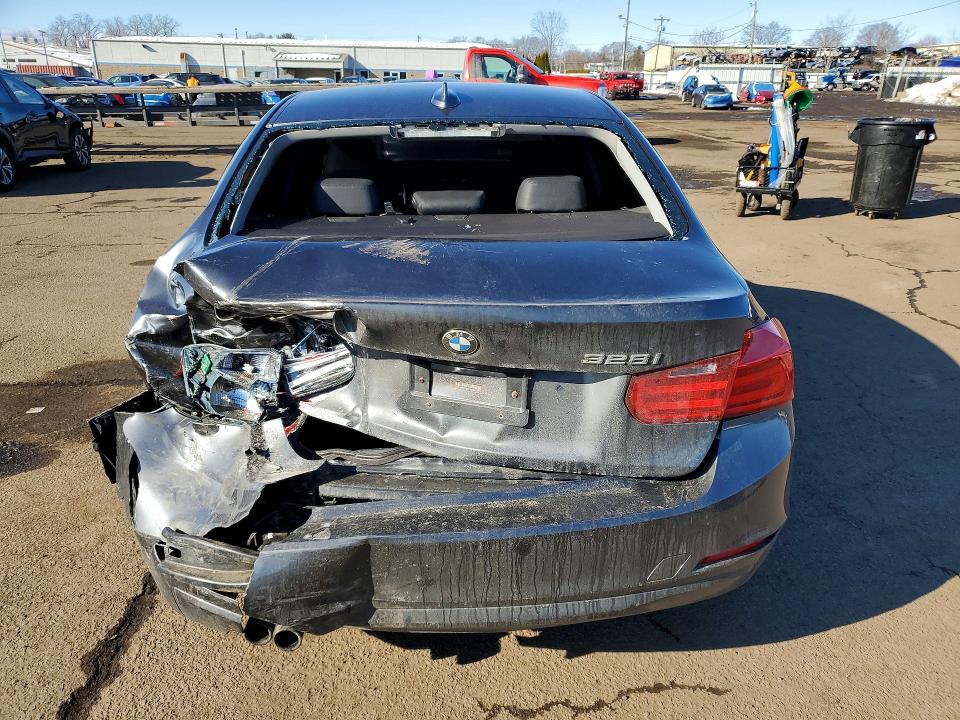 2015 BMW 3 series VIN WBA3B5C53FP653902 COPART salvage auction — REAR END, Me - Cert Of Title-Salvage Collisio, sold $1,200 on 2026-07-02 (photo 6)
