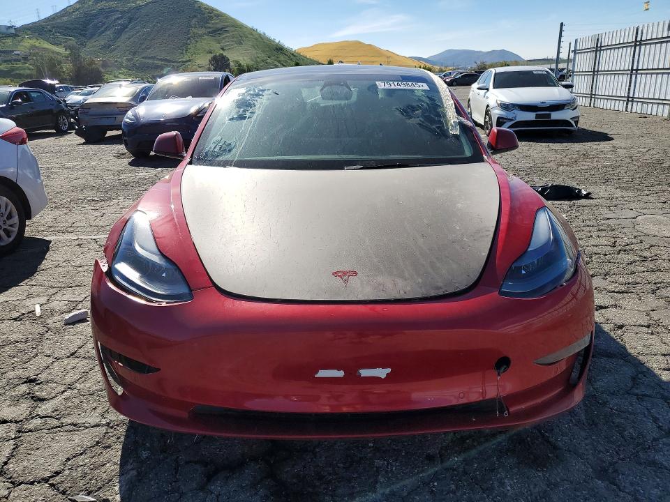 2022 Tesla Model 3 VIN 5YJ3E1EB7NF286369 COPART salvage auction — REAR END, Ca - Dis/Dlr/Exp Only Clean Title (P), sold $2,800 on 2026-07-02 (photo 5)