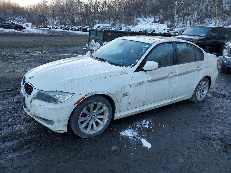 2011 BMW 3er VIN WBAPK5C57BA660429 COPART salvage auction — NORMAL WEAR, Ny - Certificate Of Title, sold $325 on 2026-07-28 (photo 1)