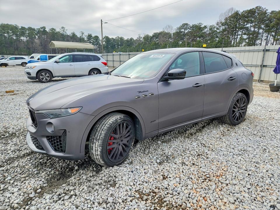 2022 Maserati Levante VIN ZN661YUM0NX381476 COPART salvage auction — FRONT END, Pa - Certificate Of Salvage, sold $19,000 on 2026-07-02 (photo 1)