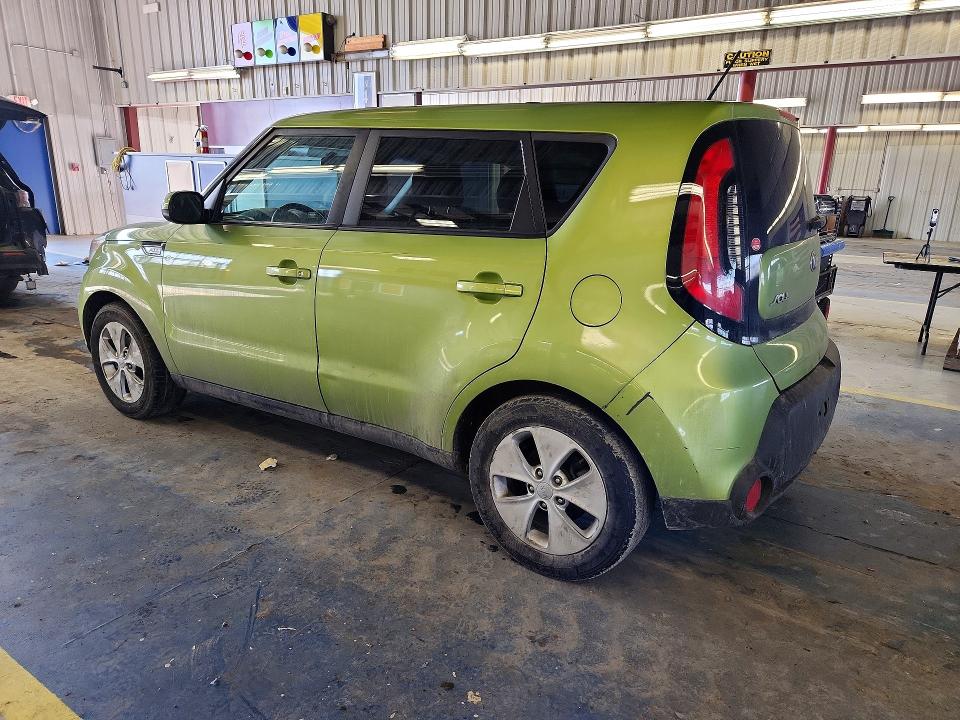 2016 Kia Soul VIN KNDJN2A29G7873958 COPART salvage auction — SIDE, IN - BILL OF SALE - PARTS ONLY, sold $825 on 2026-07-27 (photo 2)