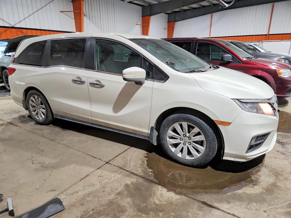 2019 Honda Odyssey VIN 5FNRL6H21KB503709 COPART salvage auction — FRONT END, Salvage Title, sold $3,800 on 2026-07-21 (photo 4)