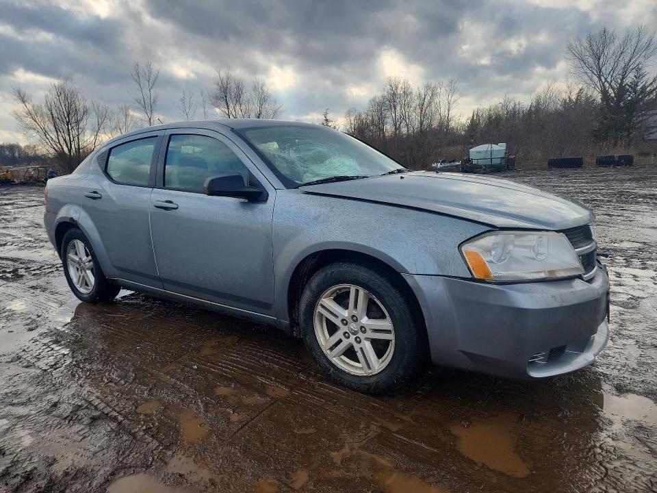 2008 Dodge Avenger VIN 1B3LC56K08N276303 COPART salvage auction — FRONT END, Oh - Cert Of Title-Salvage, sold $250 on 2026-07-27 (photo 4)
