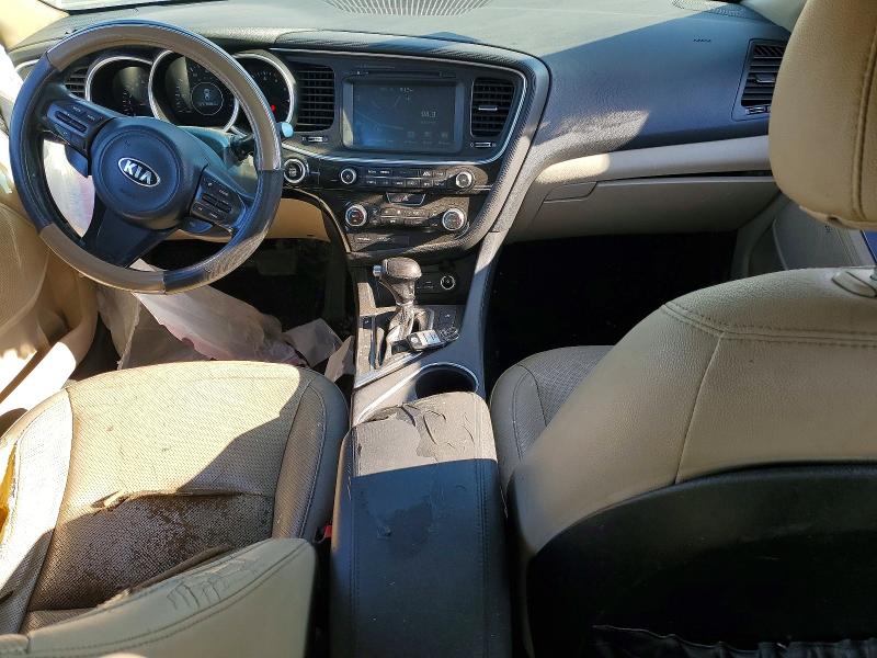 2015 Kia Optima VIN 5XXGN4A70FG426359 COPART salvage auction — REAR END, Salvage Title, sold $375 on 2026-07-16 (photo 8)