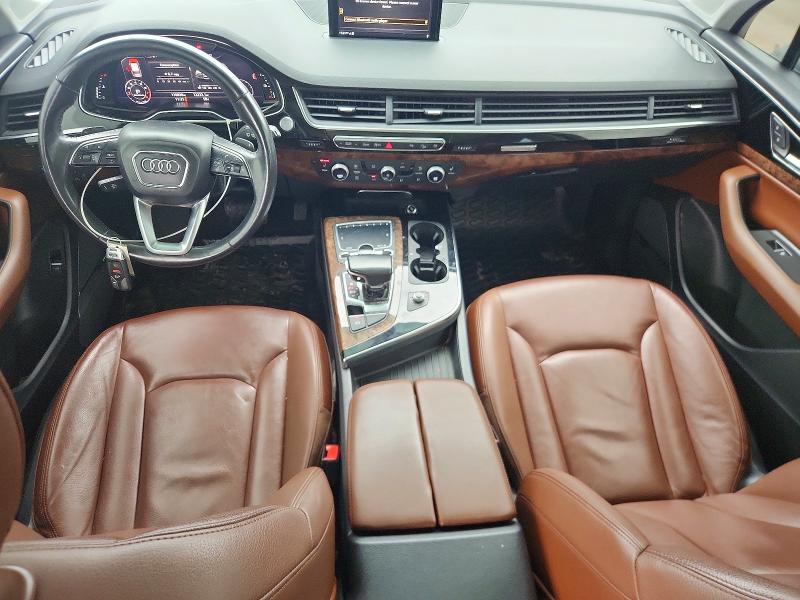 2018 Audi Q7 VIN WA1LAAF70JD039499 COPART salvage auction — FRONT END, Id - Salvage Certificate Of Title, sold $5,900 on 2026-07-17 (photo 8)