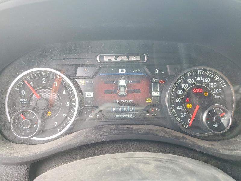 2023 Ram 2500 VIN 3C6UR5DJ8PG601421 COPART salvage auction — SIDE, On - Permit Salvage, sold $13,800 on 2026-07-09 (photo 9)