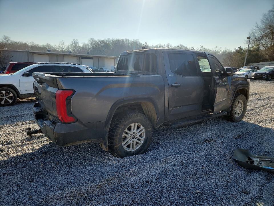 2024 Toyota Tundra VIN 5TFLA5DB7RX166670 COPART salvage auction — SIDE, Ms - Cert Of Title-Salvaged, sold $17,100 on 2026-07-08 (photo 3)