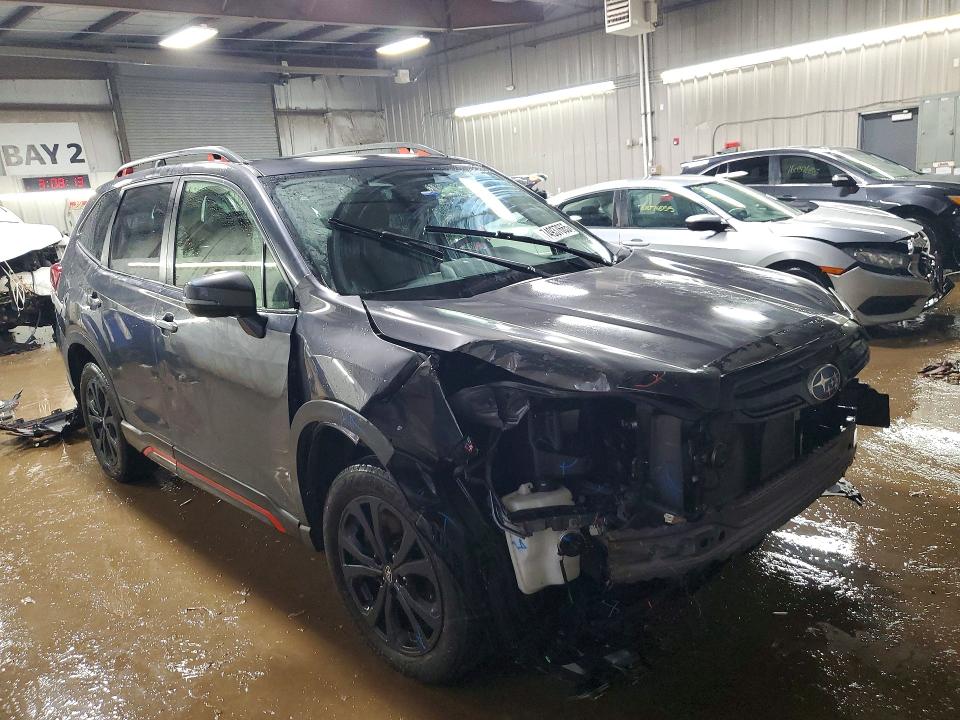 2023 Subaru Forester VIN JF2SKAGC6PH427799 COPART salvage auction — FRONT END, Il - Salvage Certificate, sold $5,700 on 2026-07-21 (photo 4)