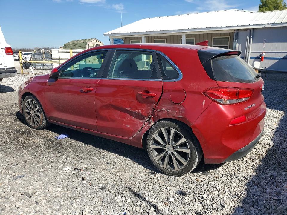 2018 Hyundai Elantra VIN KMHH35LE0JU043810 COPART salvage auction — HAIL, Ar - Cert Of Title-Salvage, sold $2,200 on 2026-07-06 (photo 2)