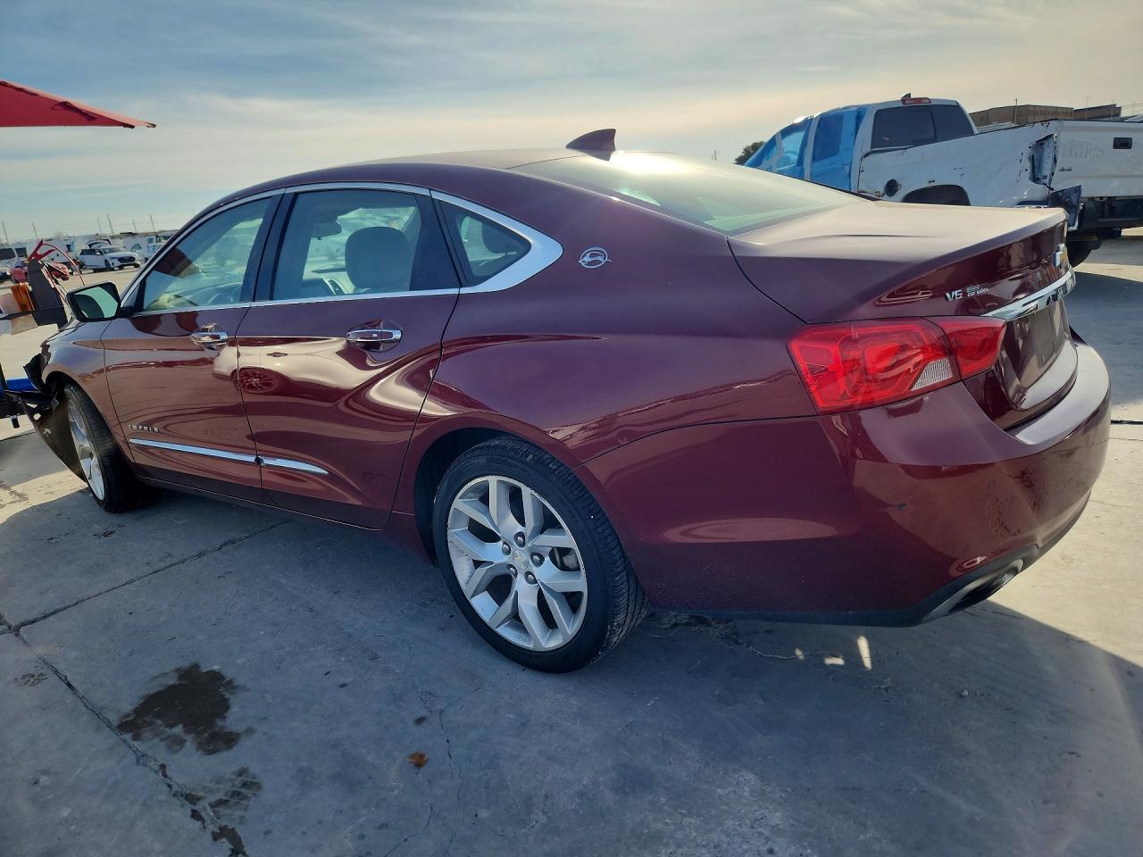 2017 Chevrolet Impala VIN 2G1145S32H9191153 COPART salvage auction — Burn Engine, TX - SALVAGE VEHICLE TITLE, sold $750 on 2026-07-02 (photo 2)