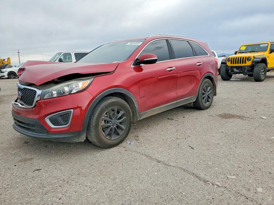 2017 Kia Sorento VIN 5XYPG4A57HG234914 COPART salvage auction — FRONT END, Az - Cert Of Title - Salvage, sold $1,450 on 2026-07-06 (photo 1)