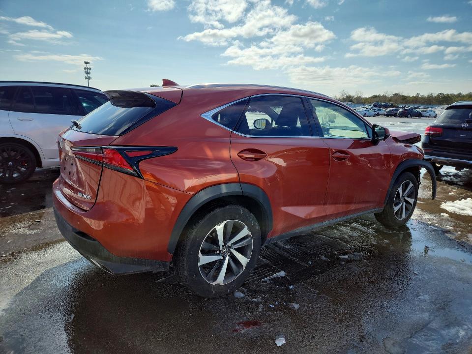2020 Lexus Nx VIN JTJGARDZ1L2222528 COPART salvage auction — FRONT END, Ny - Mv907A-Parts Only W/Lienholder, sold $7,400 on 2026-07-13 (photo 3)