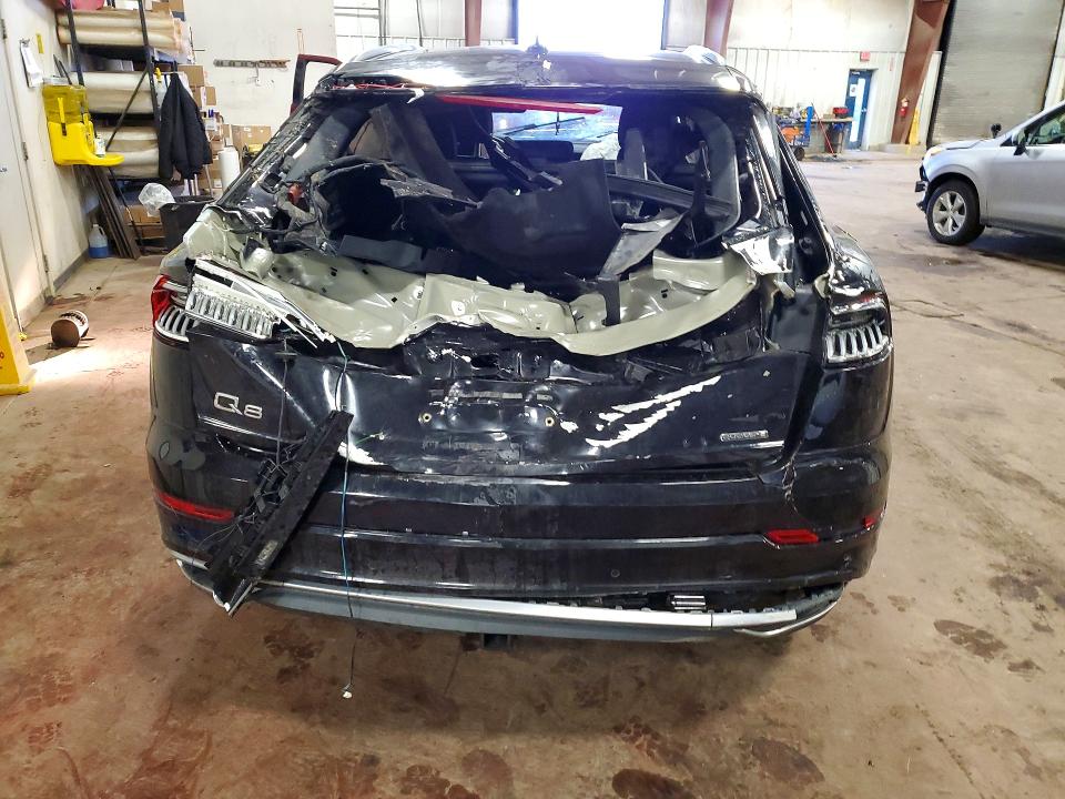2019 Audi Q8 VIN WA1BVAF1XKD040446 COPART salvage auction — FRONT END, Mi - Certificate Of Title, sold $2,200 on 2026-07-17 (photo 6)