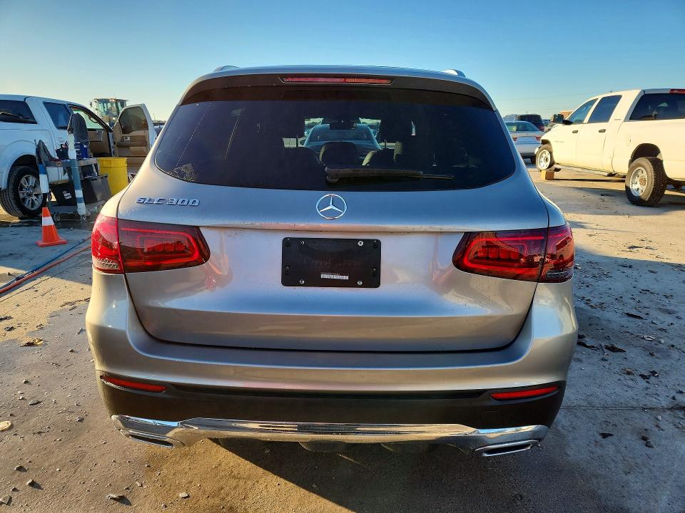 2020 Mercedes-benz Glc VIN W1N0G8DB0LF758887 COPART salvage auction — FRONT END, Tx - Salvage Vehicle Title, sold $1,550 on 2026-07-28 (photo 6)