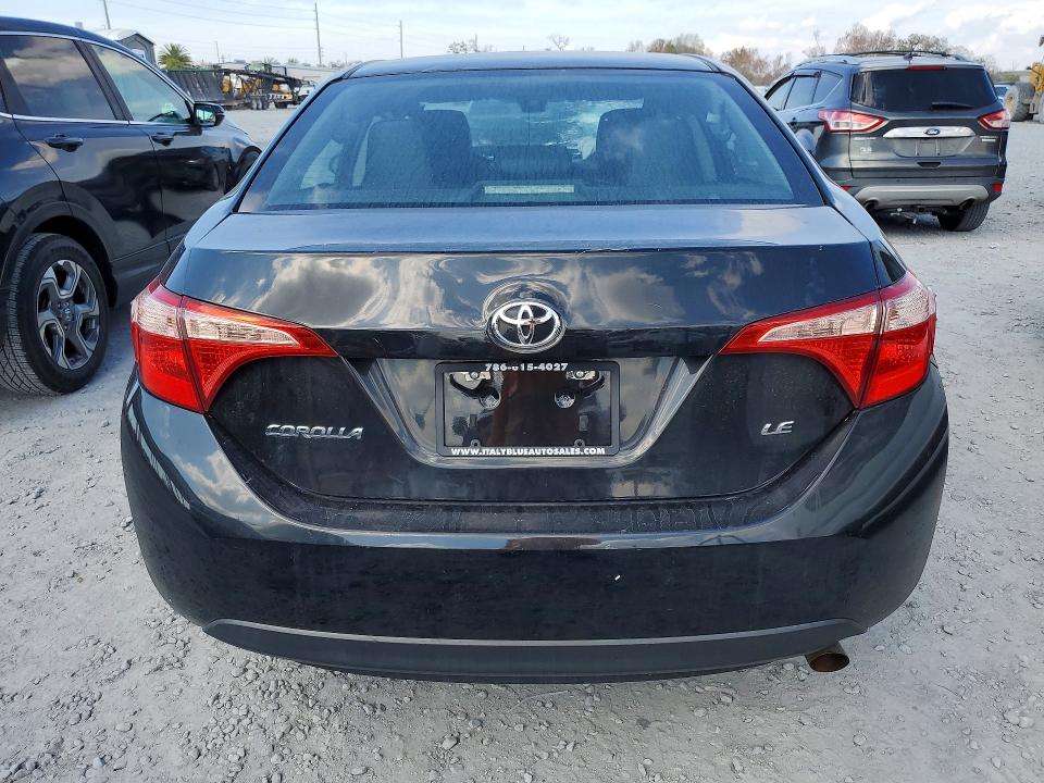 2018 Toyota Corolla VIN 5YFBURHE5JP803184 COPART salvage auction — FRONT END, Fl - Cert Of Title Slvg Rebuildable, sold $1,750 on 2026-07-24 (photo 6)