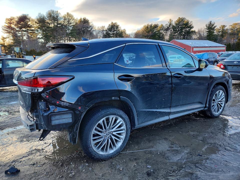 2021 Lexus Rx VIN 2T2JZMDA5MC302976 COPART salvage auction — REAR END, Ma - Cert Of Title-Salvage, sold $20,100 on 2026-07-30 (photo 3)
