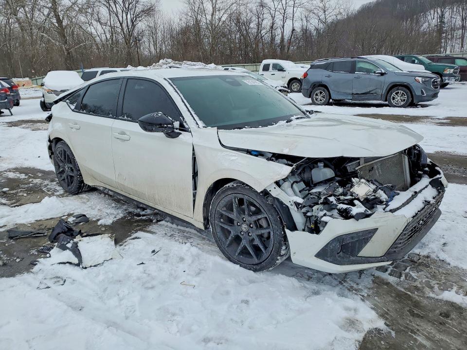 2024 Honda Civic VIN 19XFL2H82RE037417 COPART salvage auction — FRONT END, Pa - Certificate Of Salvage, sold $4,850 on 2026-07-02 (photo 4)