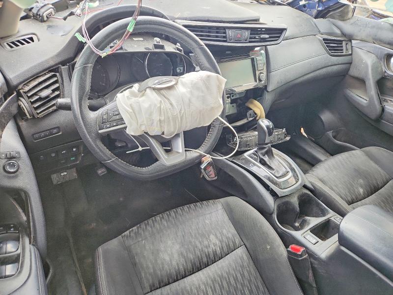 2020 Nissan Rogue VIN KNMAT2MT7LP536466 COPART salvage auction — ROLLOVER, Tx - Nonrepairable Title, sold $300 on 2026-07-08 (photo 8)