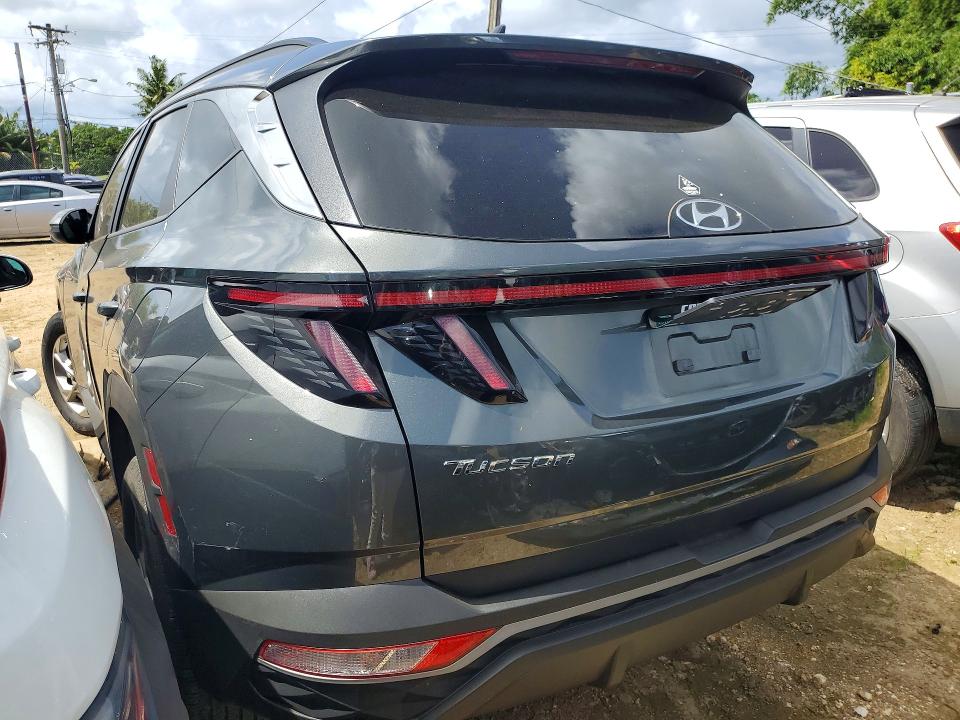 2024 Hyundai Tucson VIN KM8JB3DE8RU334431 COPART salvage auction — FRONT END, Hi - Bill Of Sale - Parts Only, sold $2,950 on 2026-07-27 (photo 2)