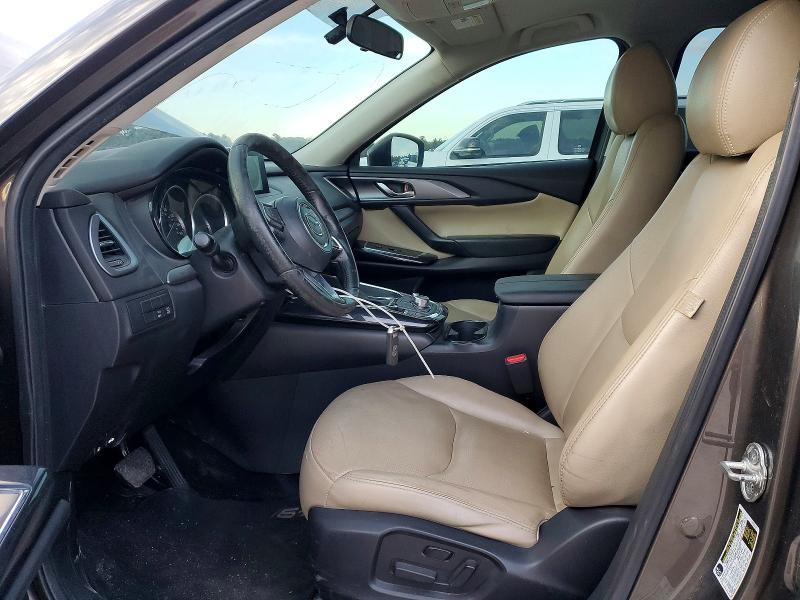 2016 Mazda Cx-9 VIN JM3TCABY6G0111232 COPART salvage auction — NORMAL WEAR, MI - CERTIFICATE OF TITLE, sold $1,200 on 2026-07-31 (photo 7)