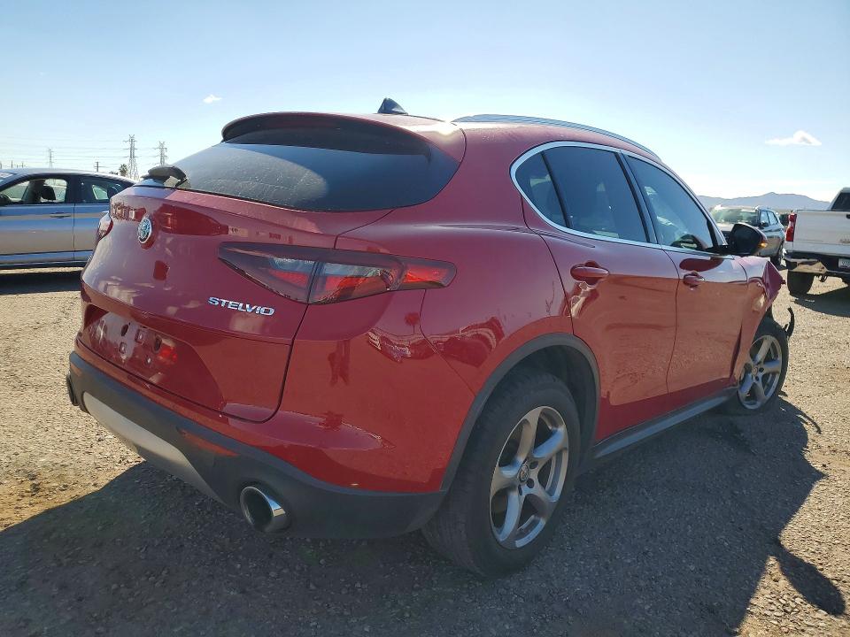 2019 Alfa romeo Stelvio VIN ZASPAKAN2K7C39021 COPART salvage auction — FRONT END, Az - Certificate Of Title, sold $1,500 on 2026-07-28 (photo 3)