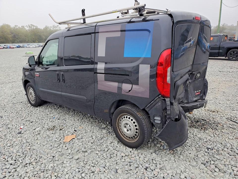 2022 Ram Promaster city VIN ZFBHRFAB3N6W62254 COPART salvage auction — REAR END, Salvage Title, sold $2,150 on 2026-07-22 (photo 2)