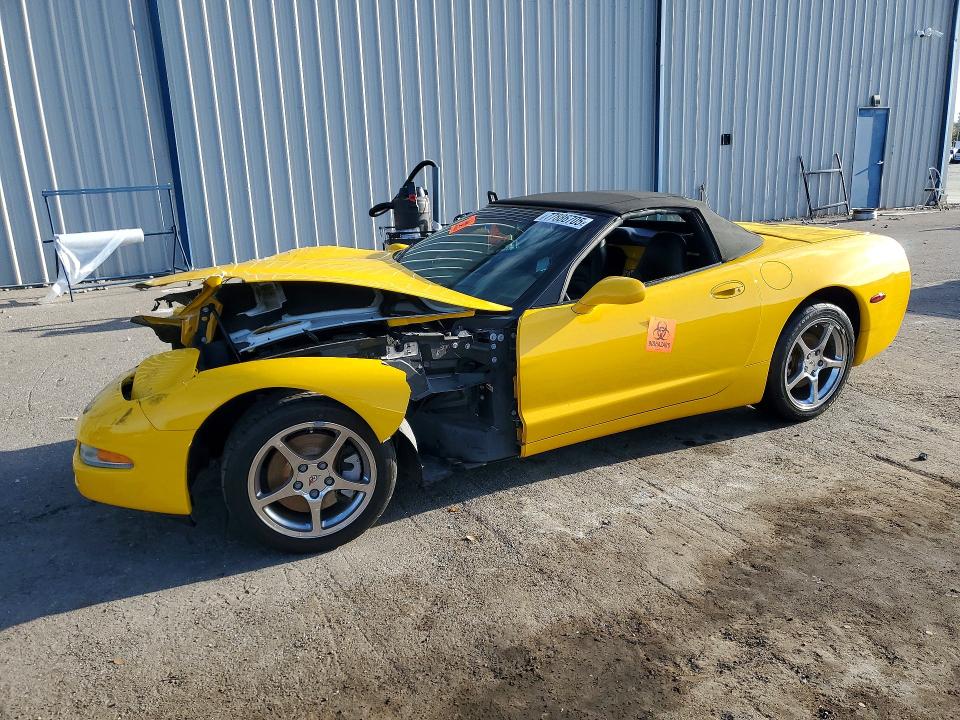2002 Chevrolet Corvette VIN 1G1YY32G825117864 — COPART salvage auction photo