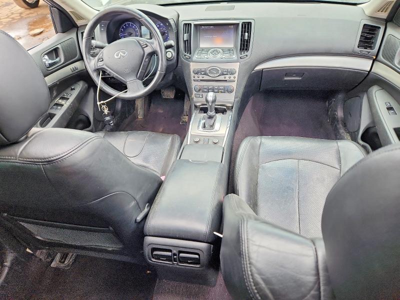 2011 Infiniti G VIN JN1CV6AR6BM355249 COPART salvage auction — REAR END, Ct - Cert Of Title-Salvage, sold $625 on 2026-07-14 (photo 8)
