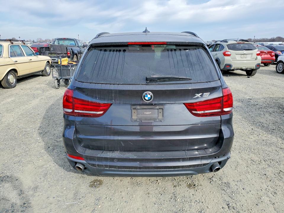 2015 BMW X5 VIN 5UXKR0C56F0K52705 COPART salvage auction — FRONT END, Ca - Dis/Dlr/Exp Only Clean Title, sold $2,750 on 2026-07-09 (photo 6)