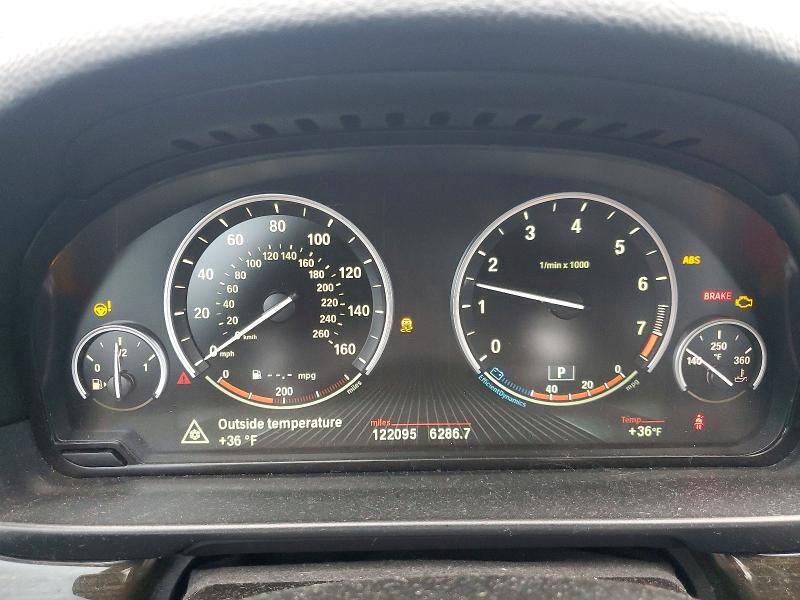 2014 BMW 5er VIN WBAKP9C54ED692373 COPART salvage auction — FRONT END, Md - Cert Of Salvage > 75% Damage, sold $1,600 on 2026-07-13 (photo 9)