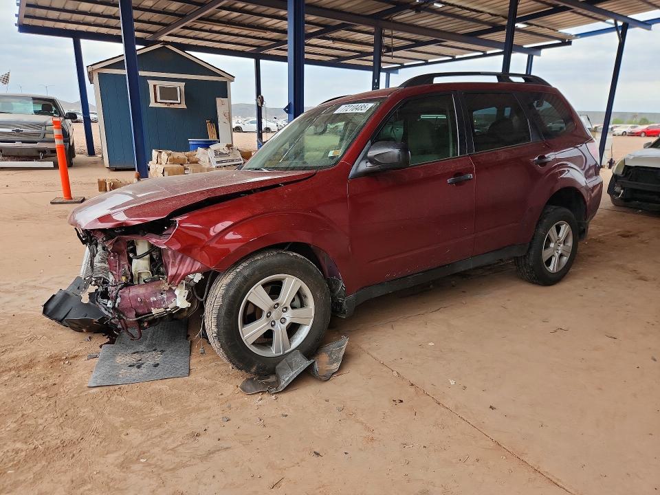 2011 Subaru Forester VIN JF2SHBBC4BH783480 COPART salvage auction — FRONT END, Az - Cert Of Title - Salvage, sold $400 on 2026-07-28 (photo 1)