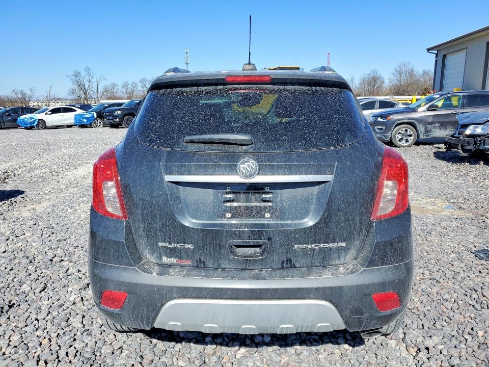 2015 Buick Encore VIN KL4CJCSB2FB259106 COPART salvage auction — FRONT END, Mo - Salvage Certificate Of Title, sold $650 on 2026-07-28 (photo 6)