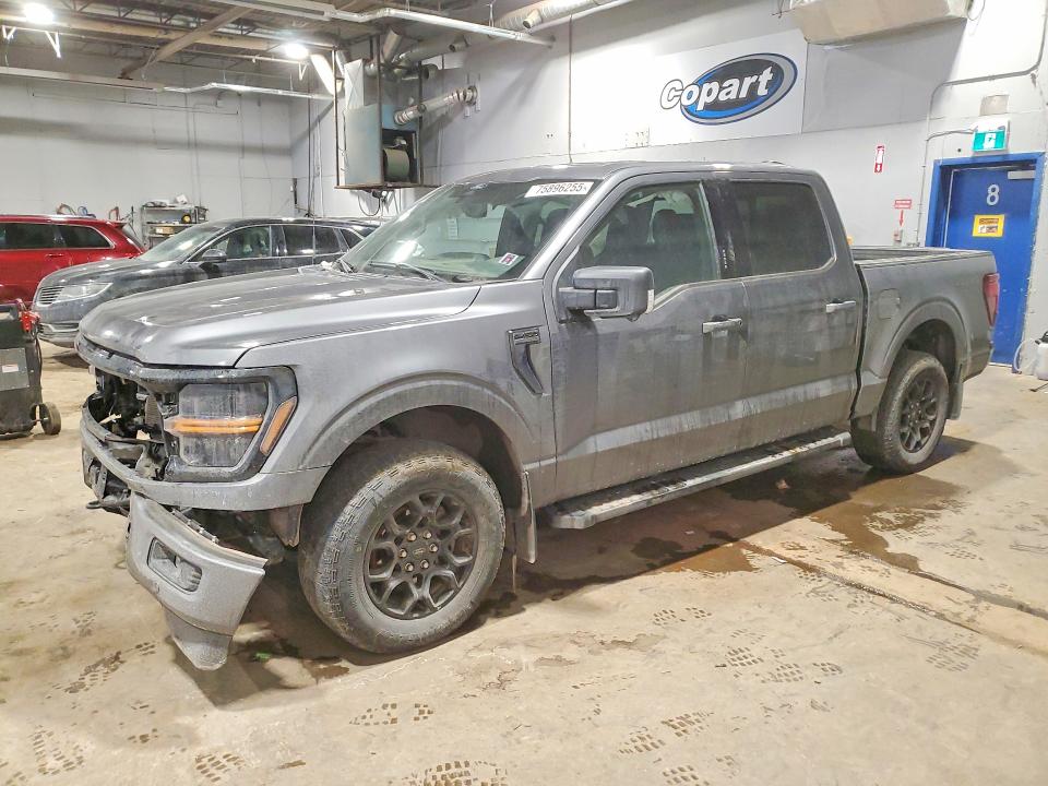 2024 Ford F-150 VIN 1FTFW3L8XRKD21444 COPART salvage auction — FRONT END, NS - SALVAGE TITLE, sold $10,800 on 2026-07-02 (photo 1)